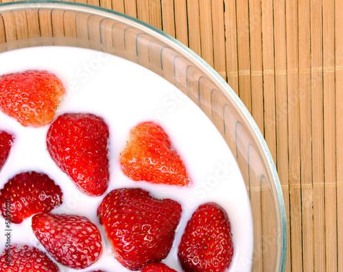 Photo: Strawberry on breakfast Strawberry on breakfast