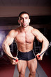 Bodybuilder training