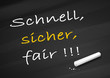 Tafel - schnell, sicher, fair