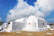 Whitewashed chapel in Oia