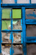 Vieille fenêtre usine désaffectée