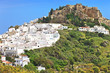 The castle and white houses in Salobrena