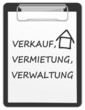 Klemmbrett Haus Service