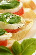 Foto: Caprese sandwiches with mozzarella Caprese sandwiches with mozzarella