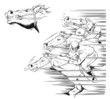 競馬・ゴール