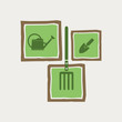 Vektor: gardening toolkit 2013_06 - 01 gardening toolkit 2013_06 - 01