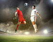 Photo : Two football player Two football player