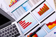 Financial papers on the table