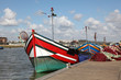 Fishing boats at the Bou Regreg river in Rabat, Morocco