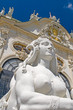 Baroque sphinx statue bust  Belvedere Castle Vienna Austria Euro