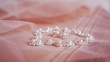 different bride accessories on the bed