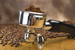 An espresso machine group head  for italian coffee