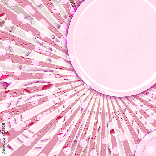 Illustration: Abstract background of circles and lines. Abstract background of circles and lines.