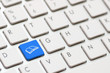 e-Learning Concept. Computer Keyboard
