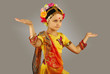 Indian girl performing dance