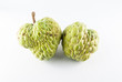 Cherimoya fruit on white - Exotic fruit on white