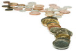 Stacks of coins