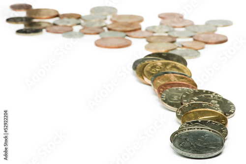 Photo: Stacks of coins Stacks of coins