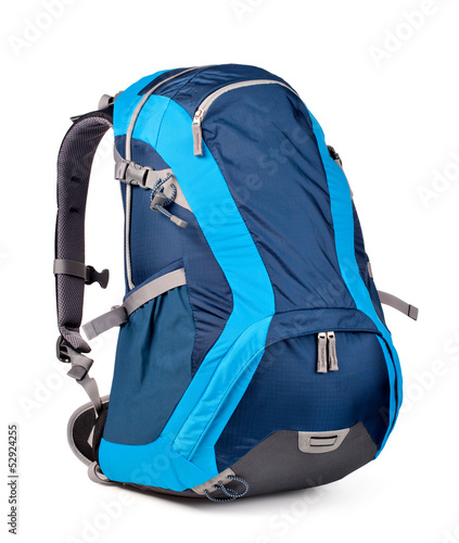 Photo: blue backpack blue backpack