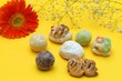 Almond paste sweets