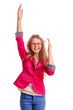 positive teen girl
