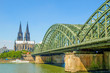 canvas print picture - Koeln panorama