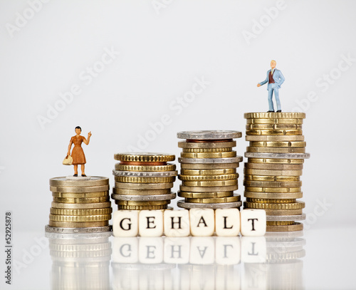 Photo: Gehaltsvergleich Mann und Frau Gehaltsvergleich Mann und Frau