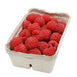 Himbeeren in Schale