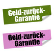 Vektor: ecke v3 geld-zurueck-garantie II ecke v3 geld-zurueck-garantie II