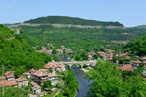 Photo: View from old town Veliko Tarnovo in Bulgaria View from old town Veliko Tarnovo in Bulgaria