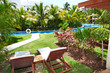 Foto: Garden at caribbean resort. Garden at caribbean resort.