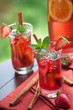 Spicy Strawberry Sangria