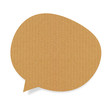 Bulle en papier kraft