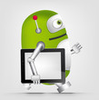 Vector: Green Robot Green Robot
