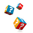 Colorful Question Cubes