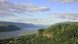 Columbia River Gorge with Clouds in Oregon Timelapse 1080p