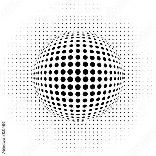 Fototapeta abstract background - optical illusion