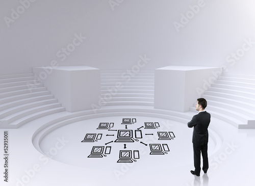 Photo: computer network computer network