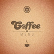 Coffee Vector Background Menu ...