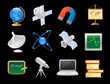 Vector: Icons for science Icons for science
