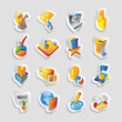 Vector: Icons for business and finance Icons for business and finance