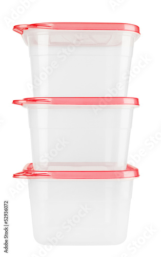 Photo: Plastic container for food Plastic container for food