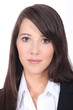 close-up of a businesswoman