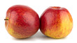 Photo: Ripe red apple isolated on white background Ripe red apple isolated on white background