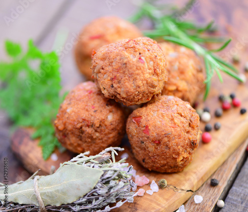 Photo: Kräuter, Gewürze, Fleisch Kräuter, Gewürze, Fleisch