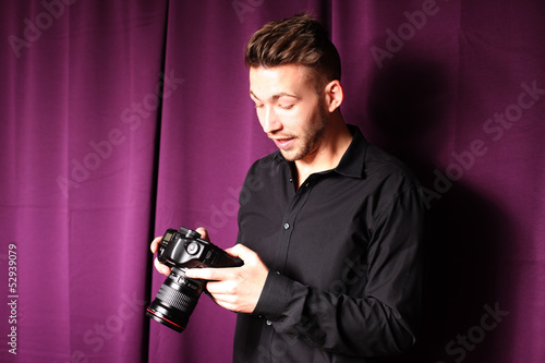 Photo: junger Fotograf junger Fotograf