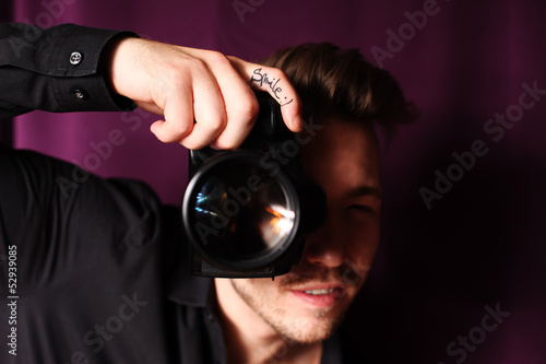 Photo: junger Fotograf junger Fotograf