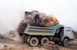 Dust explosion when loading truck at the mine 2