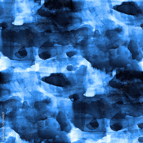 Photo: watercolor background seamless texture abstract pattern blue pai watercolor background seamless texture abstract pattern blue pai