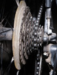 Photo: rear drivetrain bicycle gear set rear drivetrain bicycle gear set